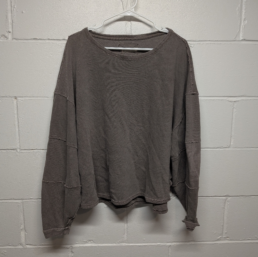 We The Free Brown Sweatshirt
